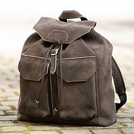 Thomas Riemer X Torquato Rucksack aus Ziegenleder