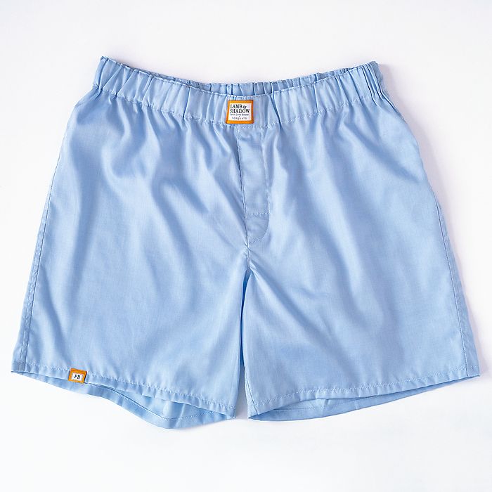 Lamb & Shadow Boxershorts Hellblau L