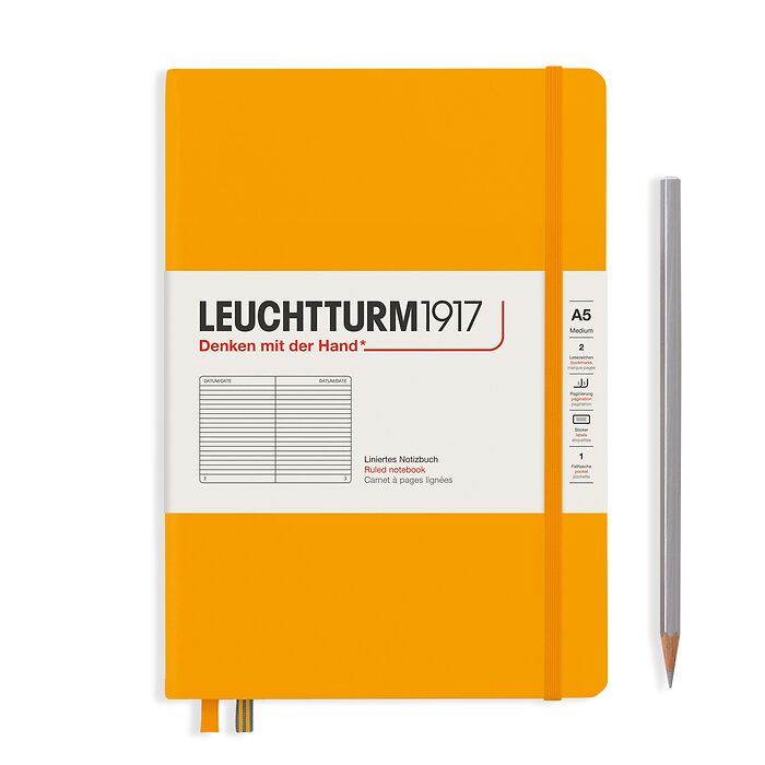 Leuchtturm1917 Notizbuch A5 liniert Rising Sun