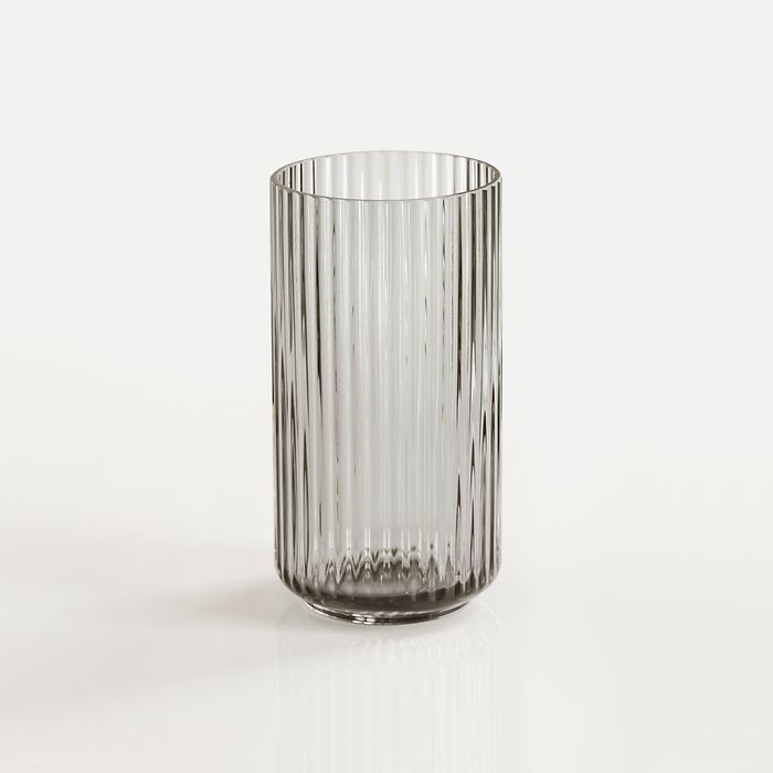 Lyngby-Vase Klein Smoke