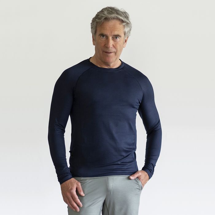 Dagsmejan Herren Stay Cool Long Sleeve Navy Blue Gr. M