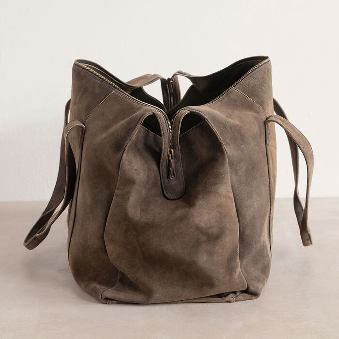 Thomas Riemer X Torquato Weekender XL aus Ziegenleder