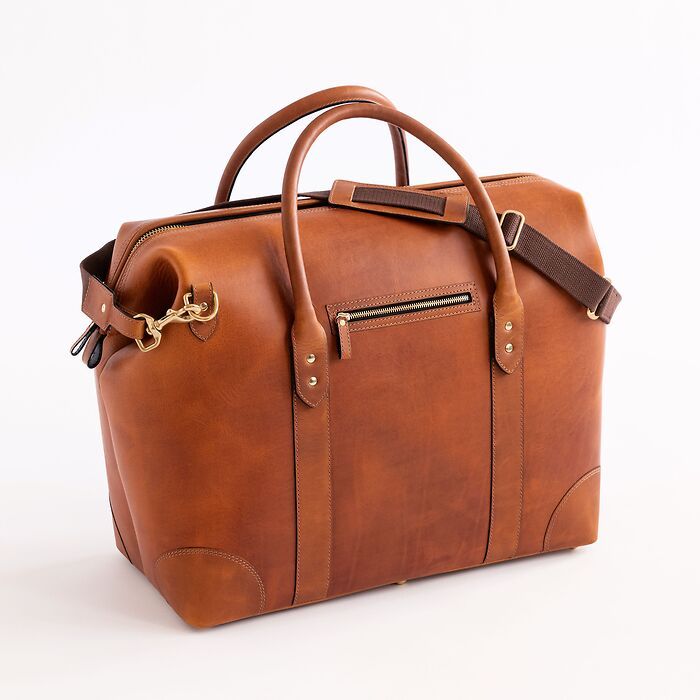 Hammann X Torquato Weekender XXL Stierleder Cognac