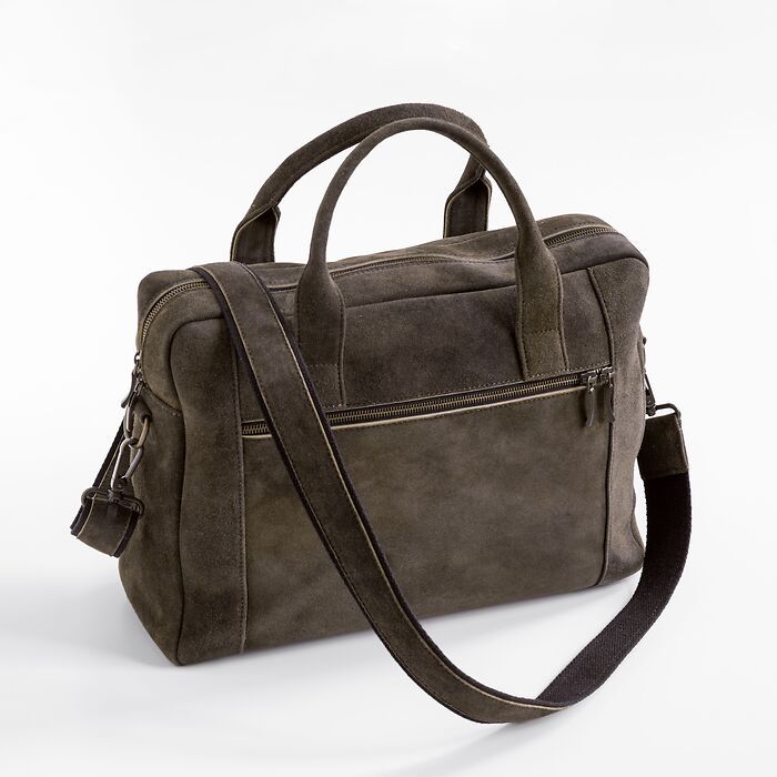 Thomas Riemer X Torquato Laptoptasche aus Ziegenleder