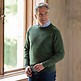 Lambswool-Pullover mit Rundhalsausschnitt