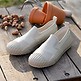 Handgenähte japanische Gartenloafer Moonstar Damen